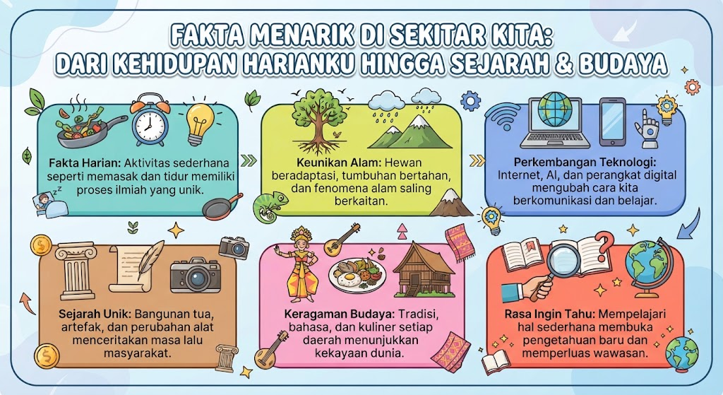 Fakta Menarik yang Jarang Diketahui Banyak Orang